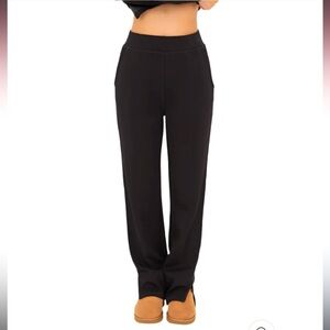 Mono b Elevated Wide Leg Lounge Pants NWT